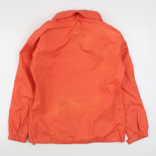 Hi Gear Womens Orange   Rain Coat Coat Size 10  Zip