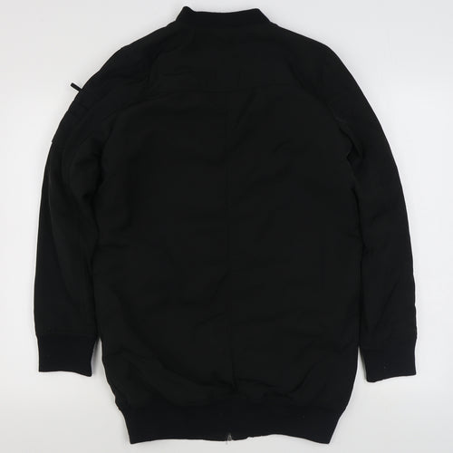 Primark Womens Black   Bomber Jacket Jacket Size 8  Zip