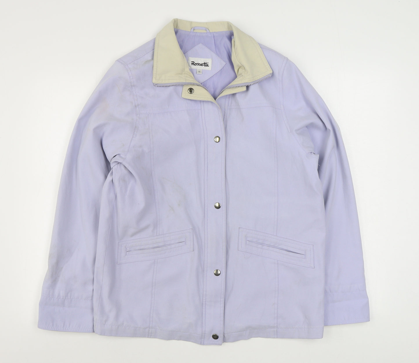 Rossetti Womens Purple   Jacket  Size 12  Zip