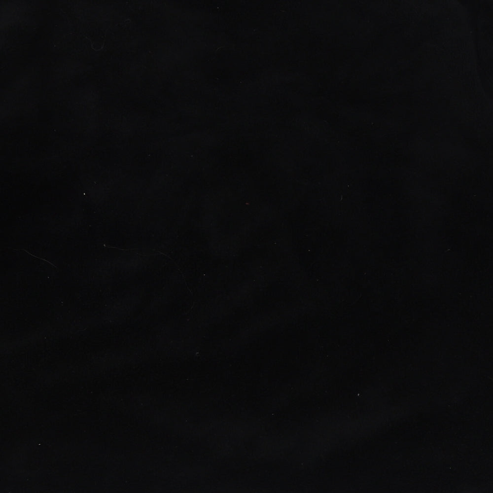 Primark Mens Black Solid Polyester  Pyjama Top Size 2XL  Pullover
