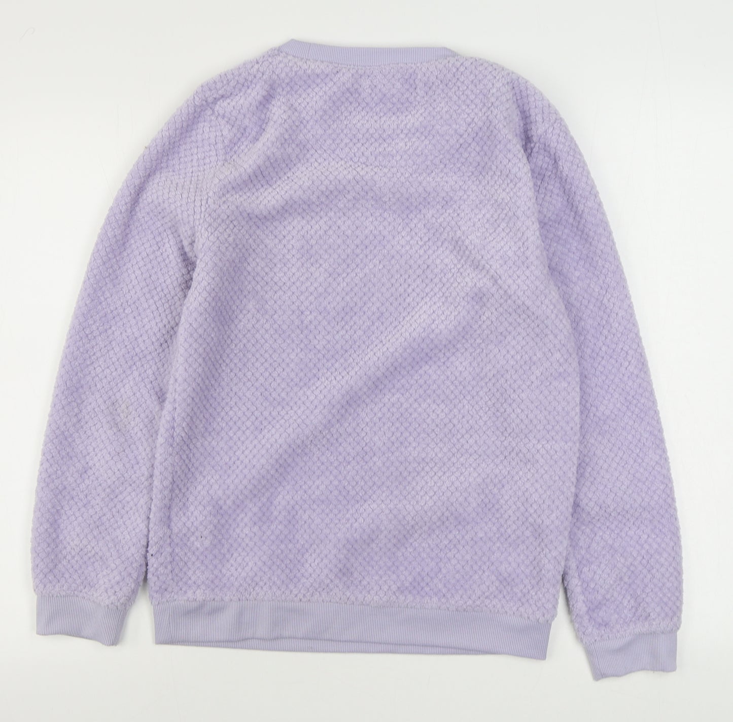 Primark Womens Purple Solid Polyester Top Pyjama Top Size XS