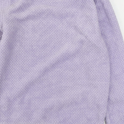 Primark Womens Purple Solid Polyester Top Pyjama Top Size XS