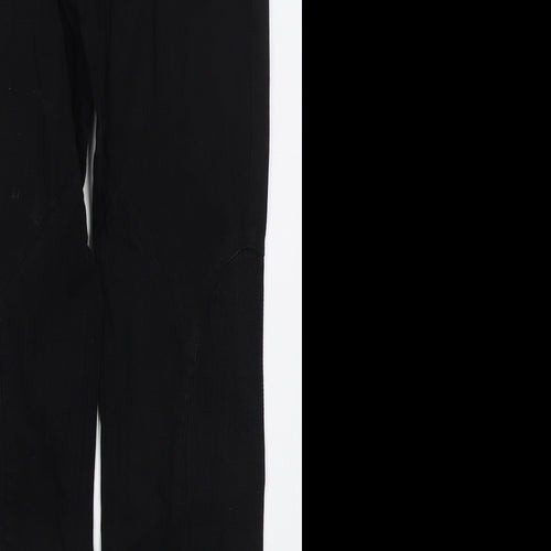 Dondup Womens Black  Cotton Straight Jeans Size 28 in L31 in Regular Button