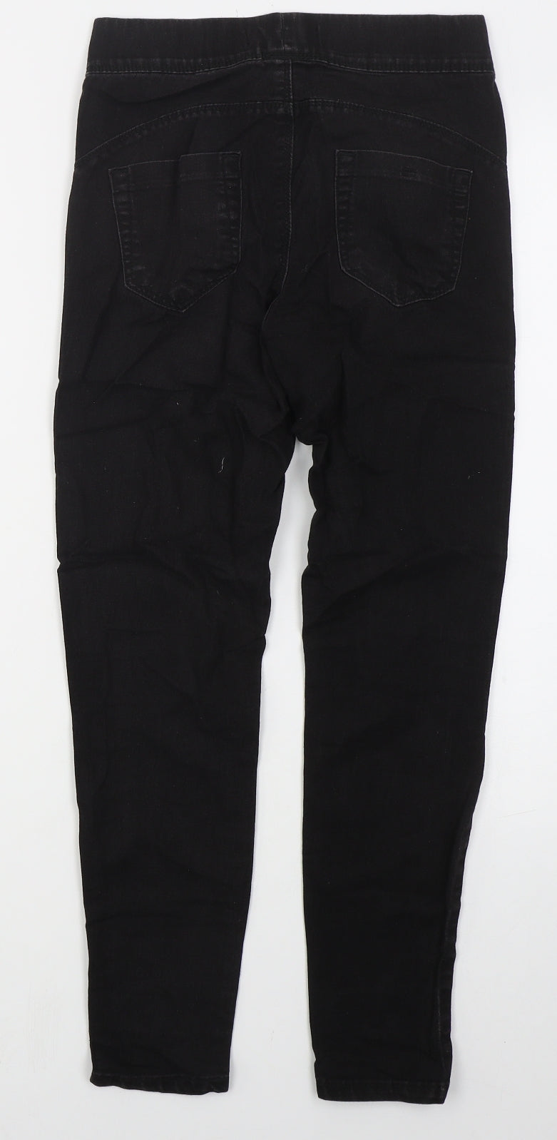 Denim Co Womens Black  Cotton Jegging Jeans Size 6 L26 in Regular