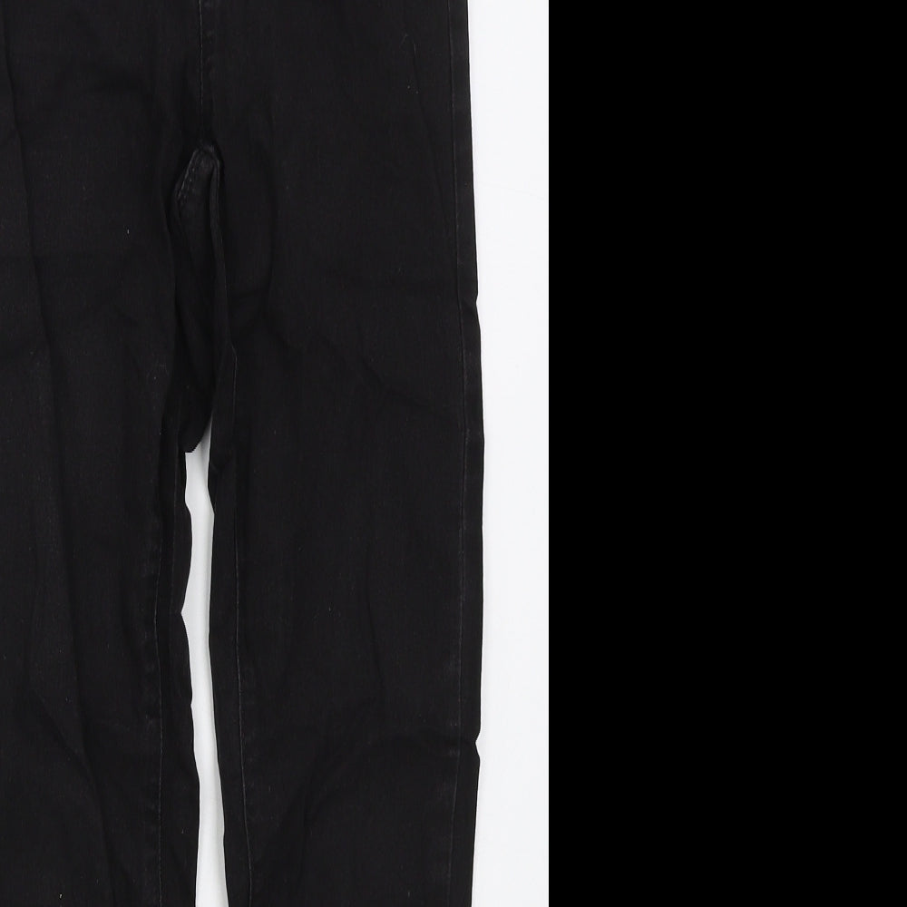 Denim Co Womens Black  Cotton Jegging Jeans Size 6 L26 in Regular