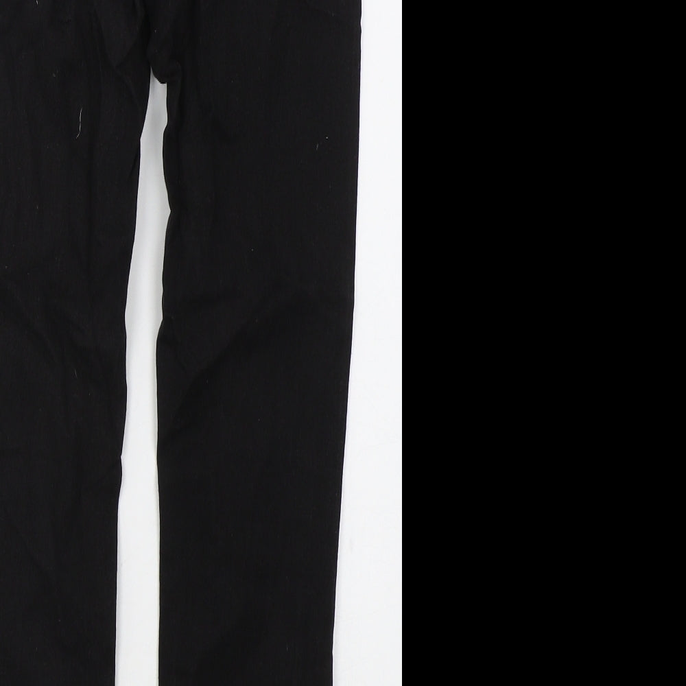 Denim Co Womens Black  Cotton Jegging Jeans Size 6 L26 in Regular