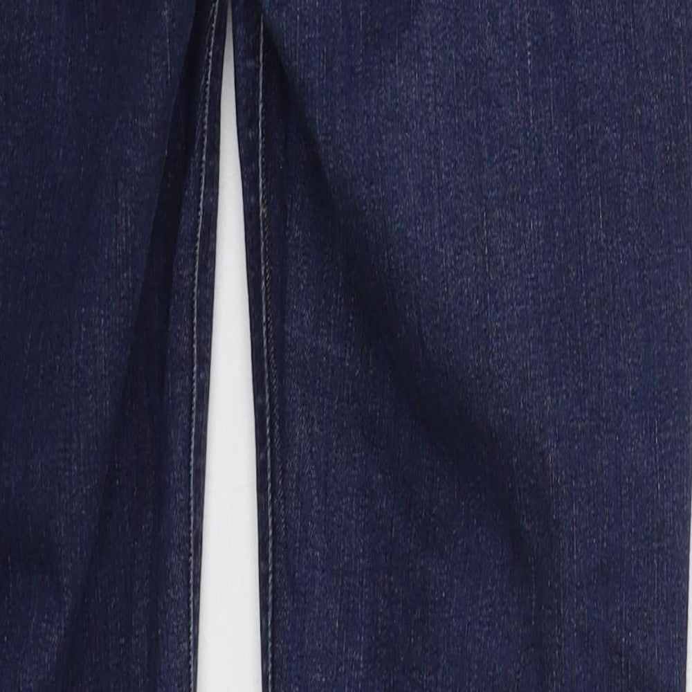 Johnnie B Womens Blue  Cotton Skinny Jeans Size 28 in L31 in Regular Button