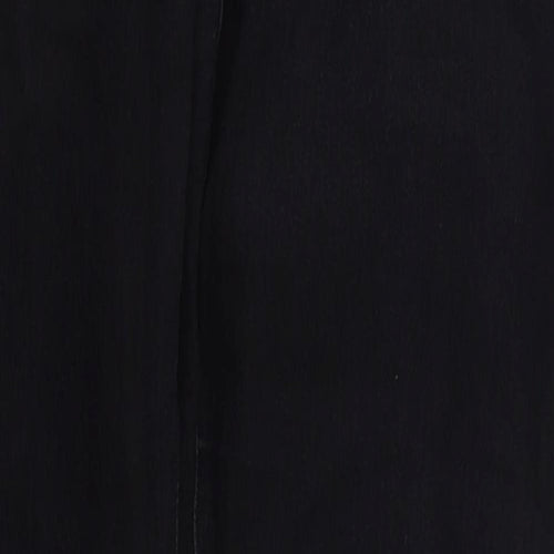Denim CO Womens Black  Cotton Skinny Jeans Size 8 L29 in Regular Button