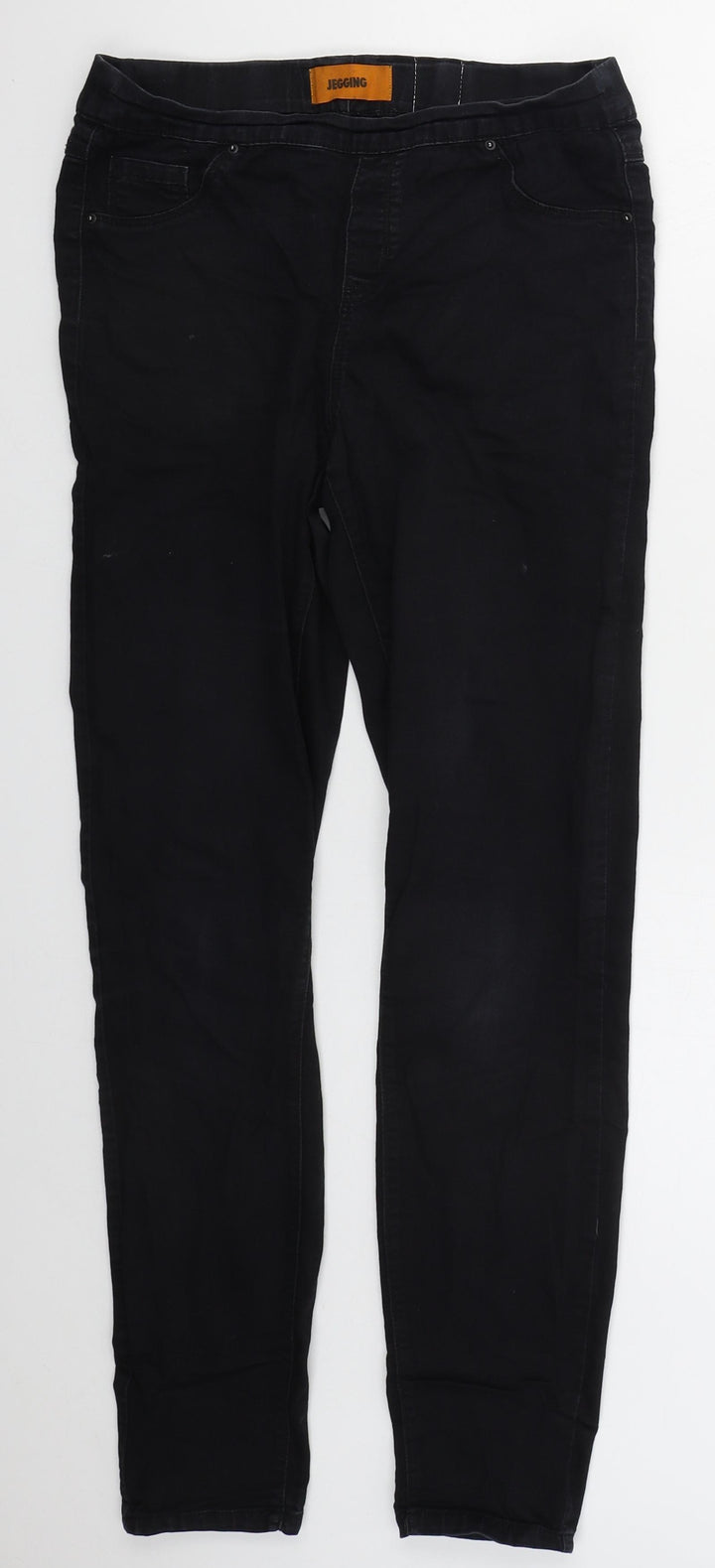 Preworn Womens Black Cotton Jegging Jeans Size 29 in L28 in Regular