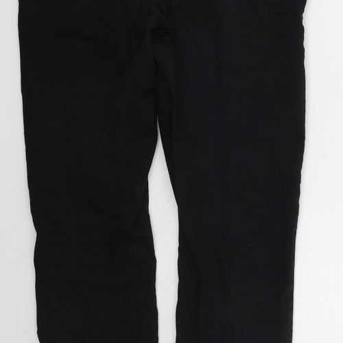 Preworn Womens Black  Cotton Jegging Jeans Size 29 in L28 in Regular