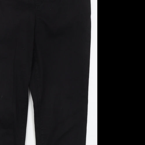 BHS Womens Black  Cotton Jegging Jeans Size 18 L26 in Regular