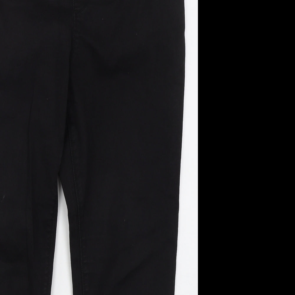 BHS Womens Black  Cotton Jegging Jeans Size 18 L26 in Regular