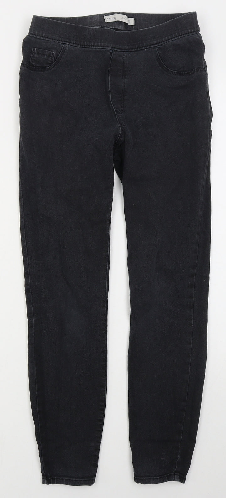 George Womens Grey  Cotton Jegging Jeans Size 8 L28 in Regular