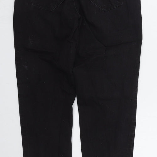 Denim Co Womens Black  Cotton Jegging Jeans Size 10 L26 in Regular