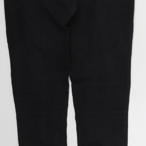 Boohoo Womens Black  Camel Skinny Jeans Size 8 L29 in Regular Zip