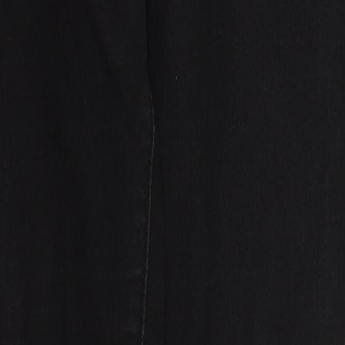 Boohoo Womens Black  Camel Skinny Jeans Size 8 L29 in Regular Zip