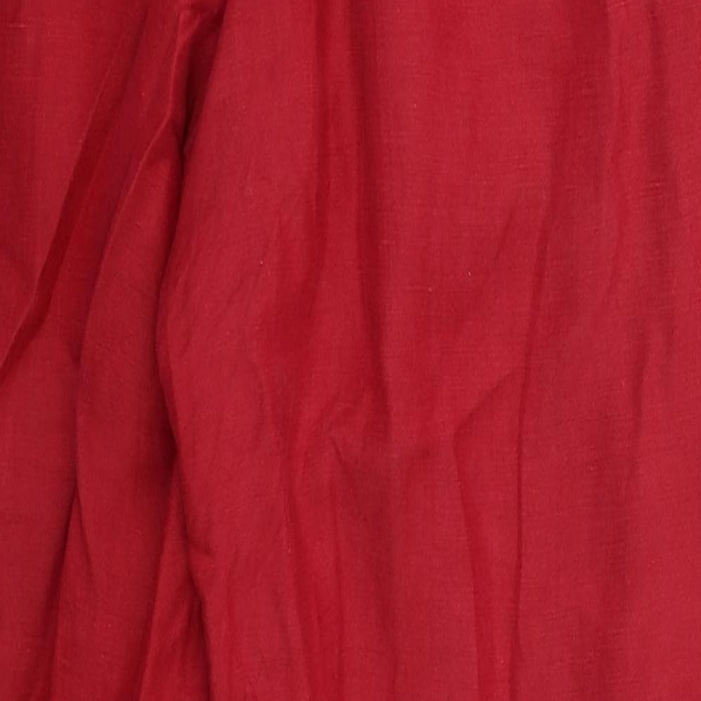 Silkland Womens Pink  Silk Trousers  Size M L29 in Regular Button