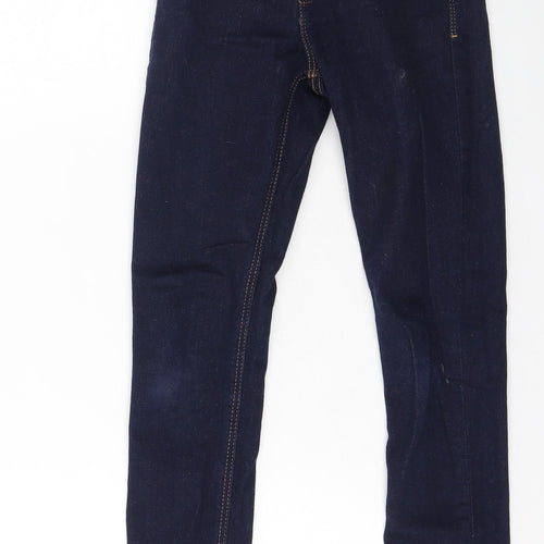 NEXT Girls Blue  Cotton Jegging Jeans Size 9 Months  Regular