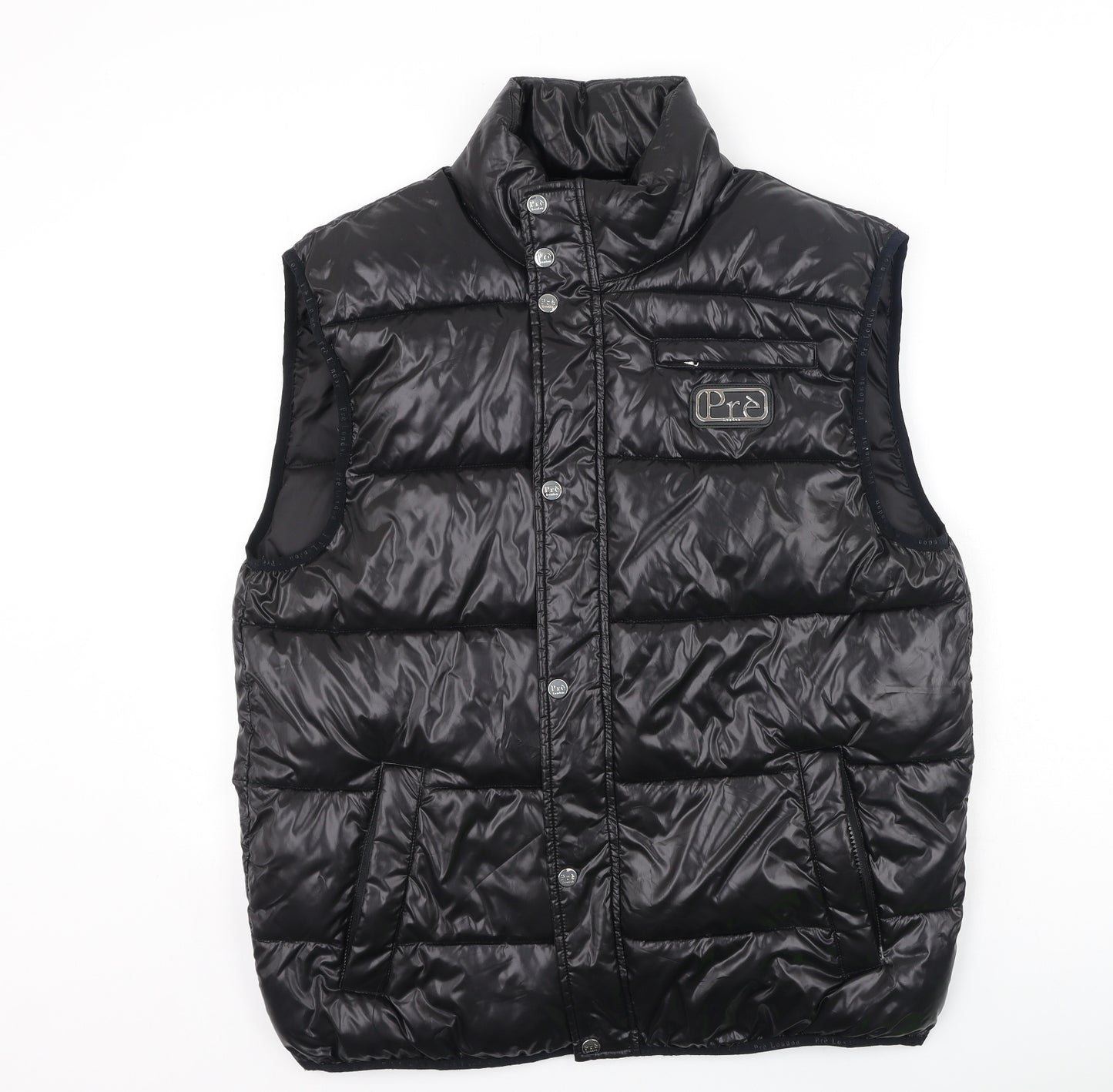 Pre London Womens Black   Gilet Coat Size XL