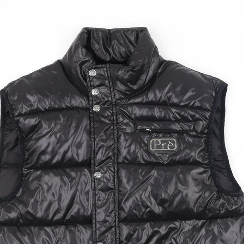Pre London Womens Black   Gilet Coat Size XL