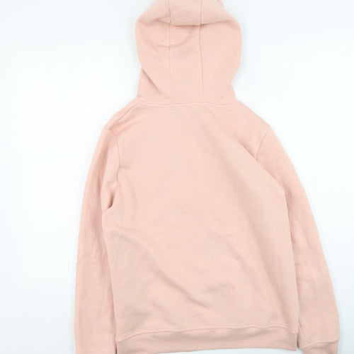 Primark Womens Pink Round Neck  Polyester Full Zip Jumper Size M