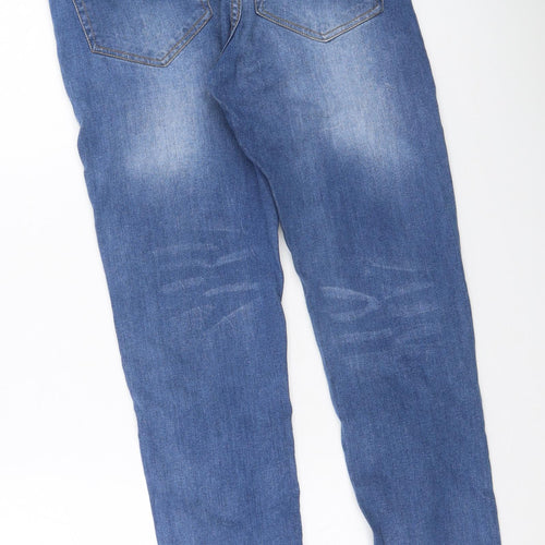 Heritage outfiters Womens Blue  Cotton Skinny Jeans Size 36 L32 in Regular