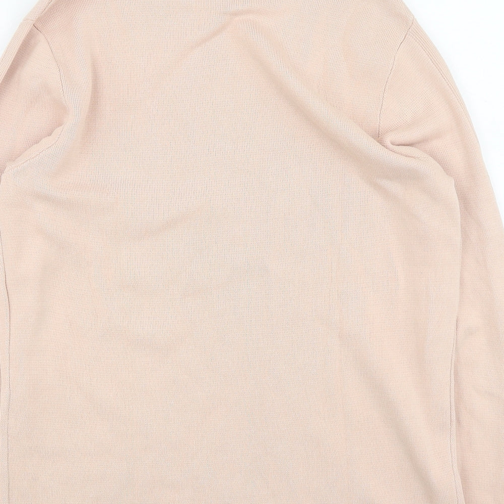 JACK & JONES Mens Pink Round Neck  Cotton Pullover Jumper Size XL
