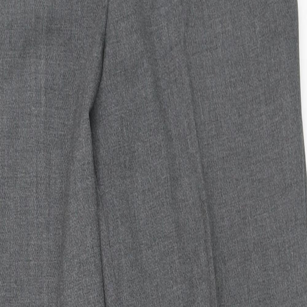 NEXT Womens Grey  Viscose Dress Pants Trousers Size 6 L28 in Regular