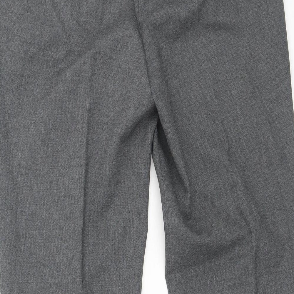 NEXT Womens Grey  Viscose Dress Pants Trousers Size 6 L28 in Regular