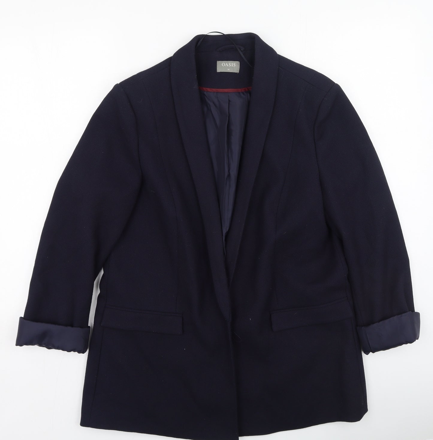 Oasis Womens Blue   Jacket  Size 16