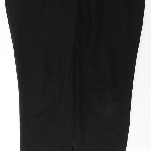 Atmosphere Womens Black  Polyester Trousers  Size 12 L29 in Regular Button