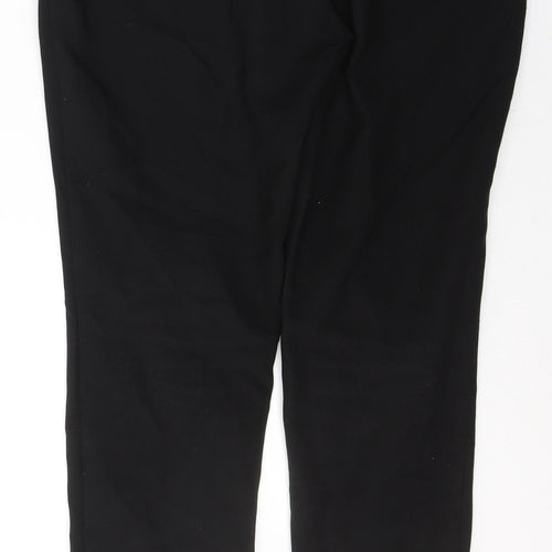Atmosphere Womens Black  Polyester Trousers  Size 12 L29 in Regular Button