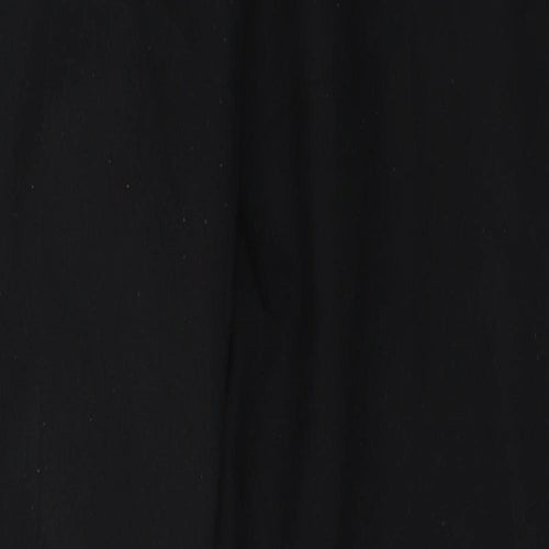 Atmosphere Womens Black  Polyester Trousers  Size 12 L29 in Regular Button