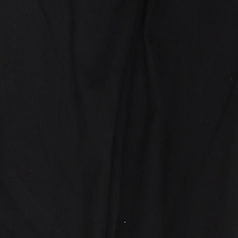Atmosphere Womens Black  Polyester Trousers  Size 12 L29 in Regular Button