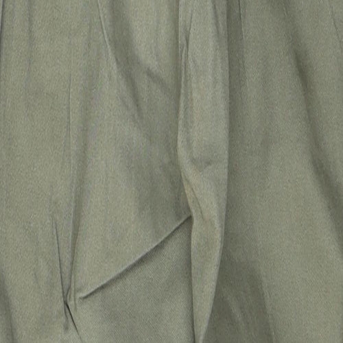 Super Womens Green  Cotton Tapered Jeans Size 8 L27 in Regular Button