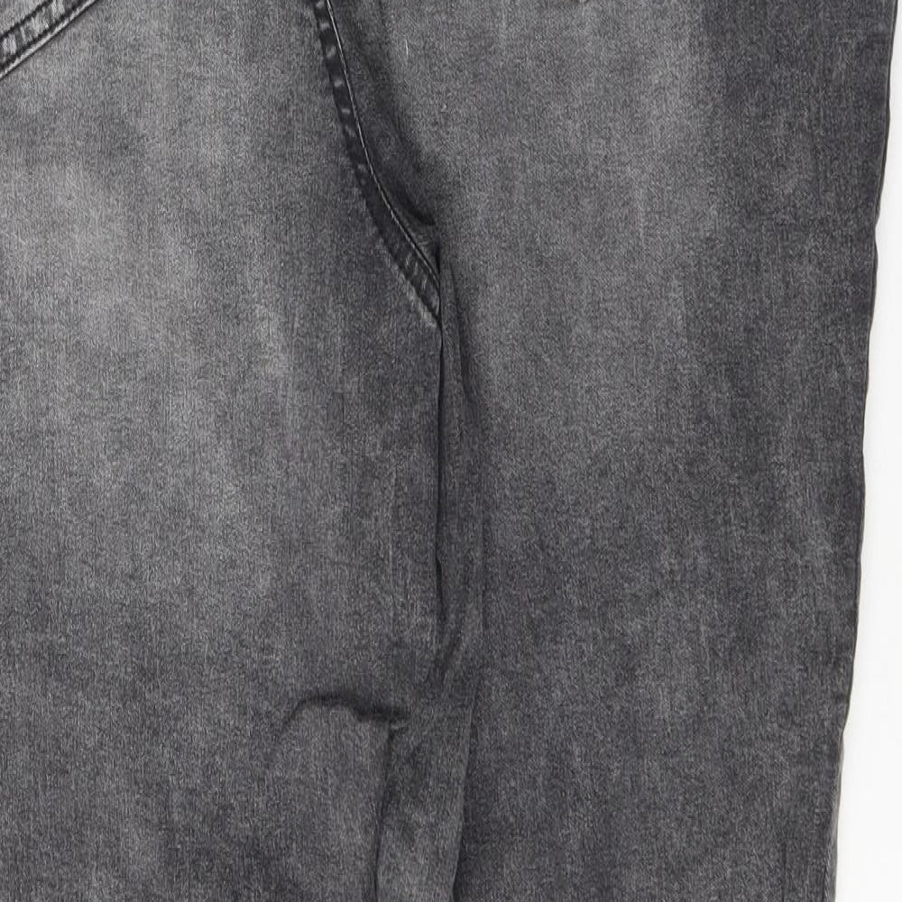 F&F Womens Black  Cotton Jegging Jeans Size 20 L28 in Regular