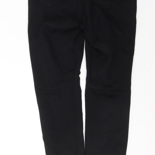 SheIn Womens Black  Cotton Skinny Jeans Size S L27 in Regular Button