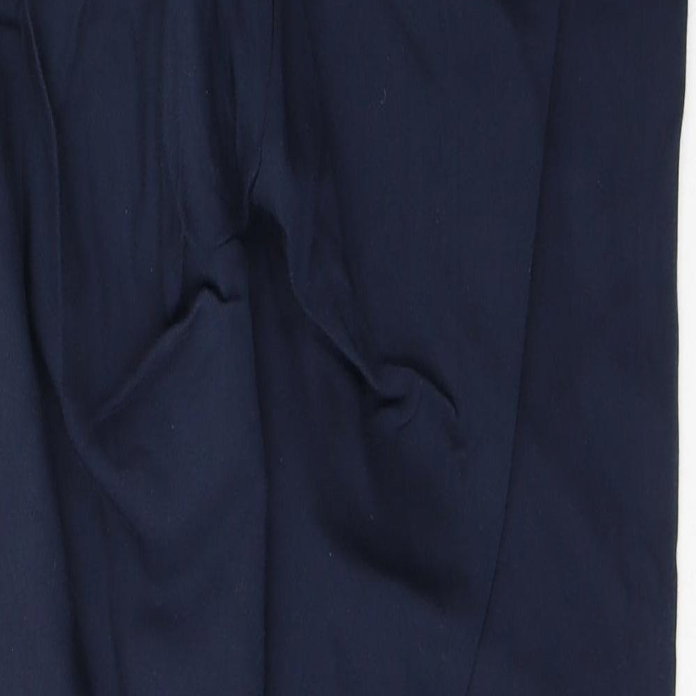 Tommy Hilfiger Womens Blue  Cotton Straight Jeans Size 30 in L28 in Regular Button