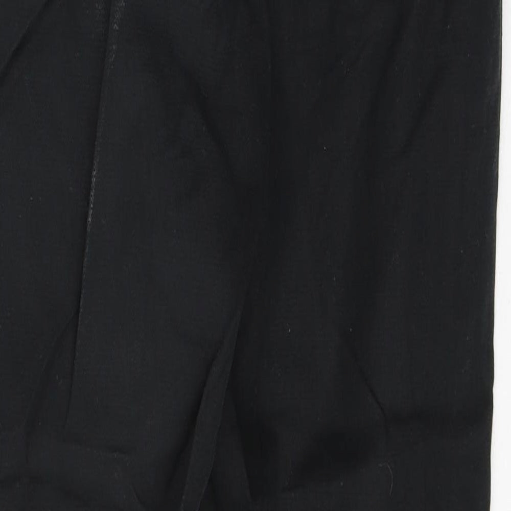 Whistles Womens Black  Cotton Straight Jeans Size 10 L20 in Regular Button