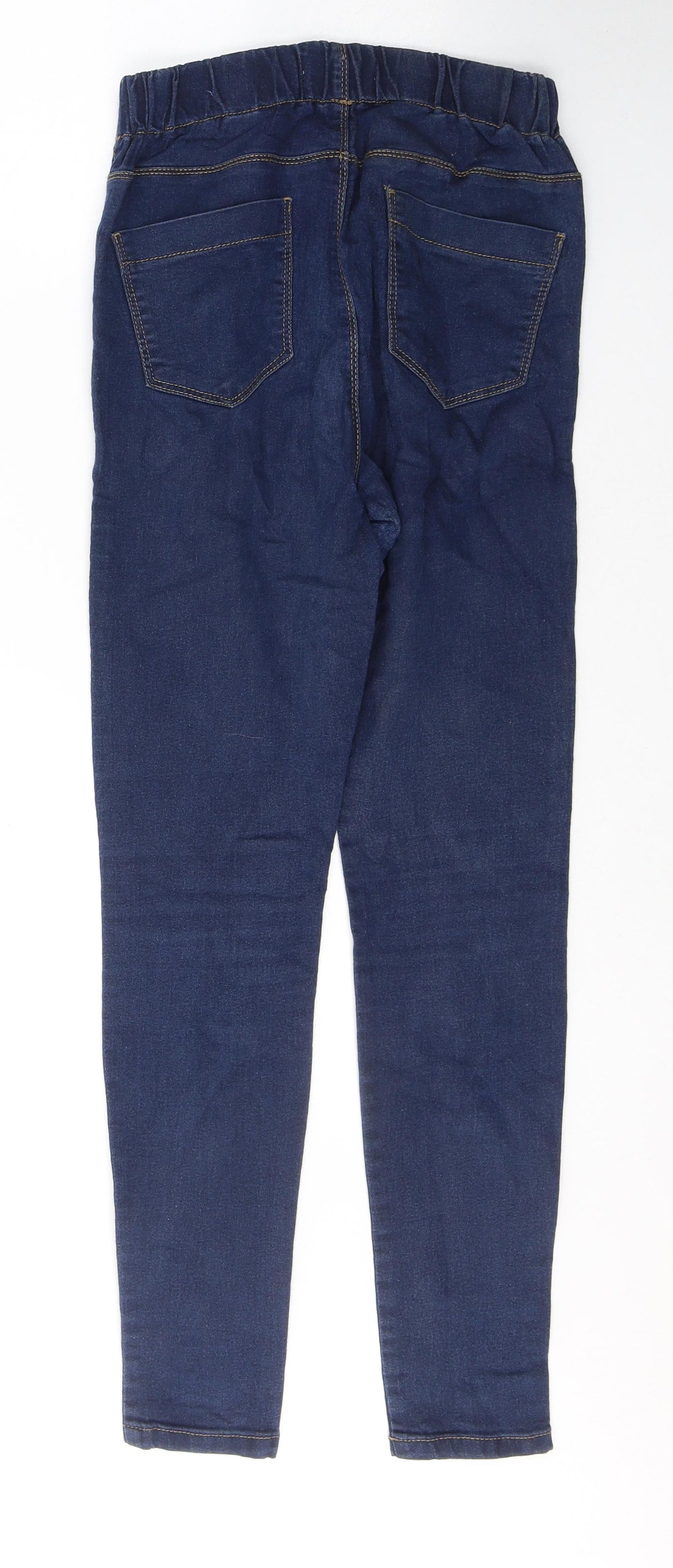 Papaya Womens Blue  Cotton Jegging Jeans Size 10 L28 in Regular