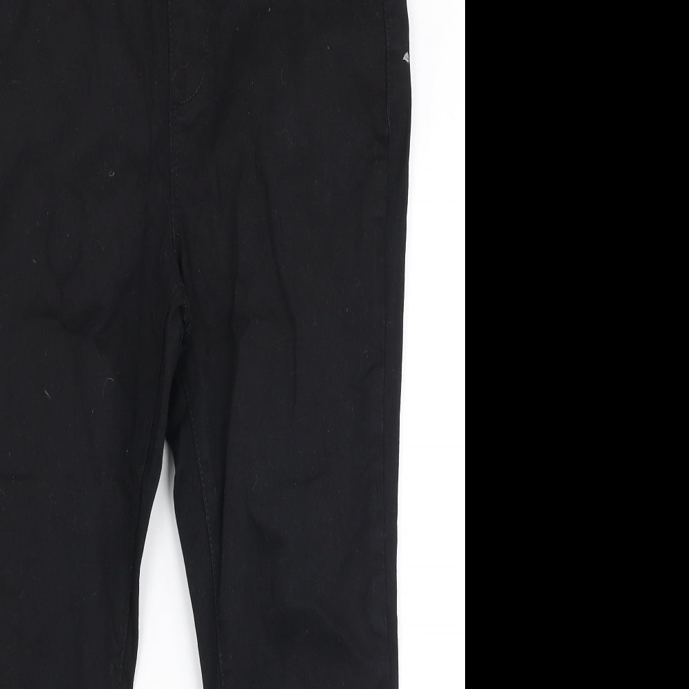 Pep & Co Womens Black  Cotton Capri Jeans Size 10 L22 in Slim