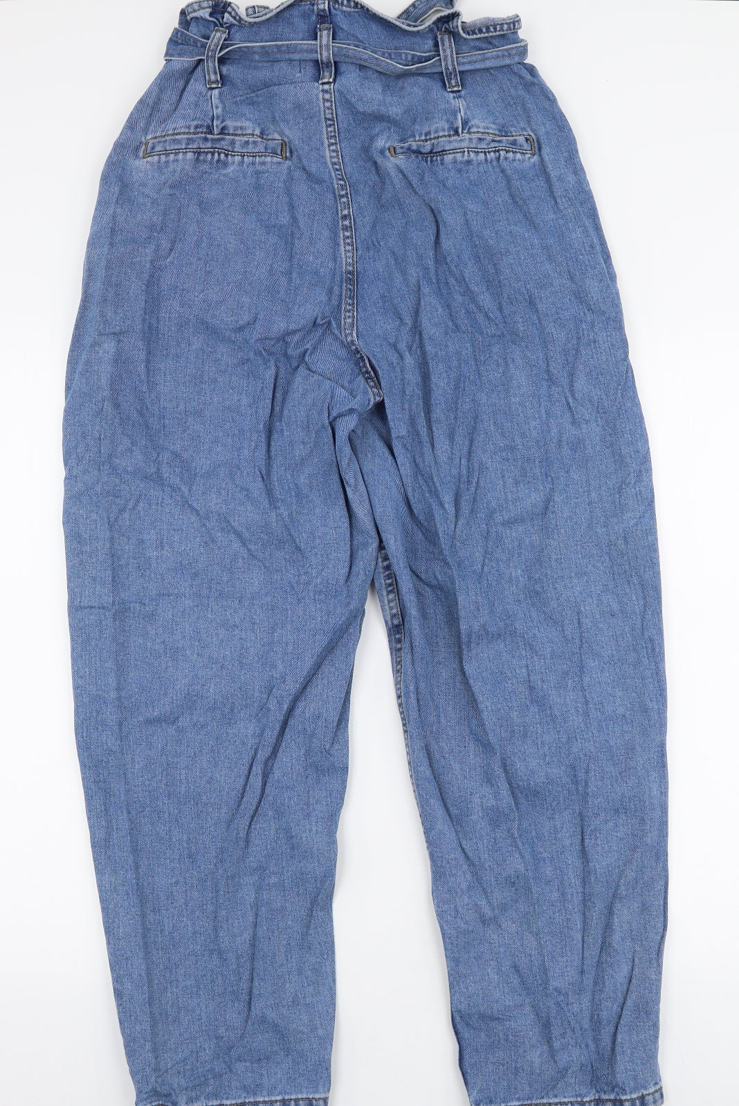 Denim Co Womens Blue  100% Cotton Straight Jeans Size 14 L27 in Regular Zip
