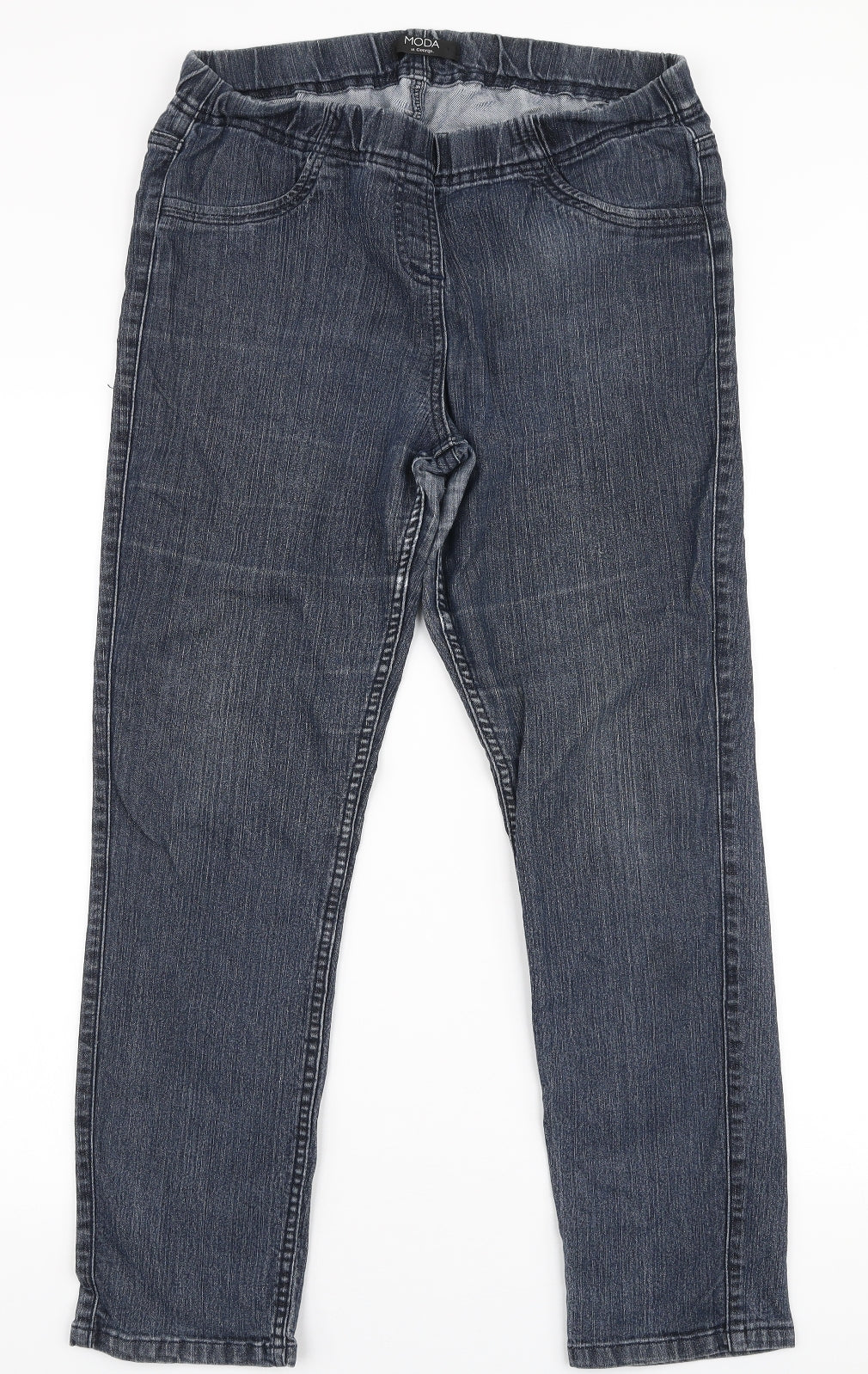 George Womens Blue  Cotton Jegging Jeans Size 14 L27 in Regular