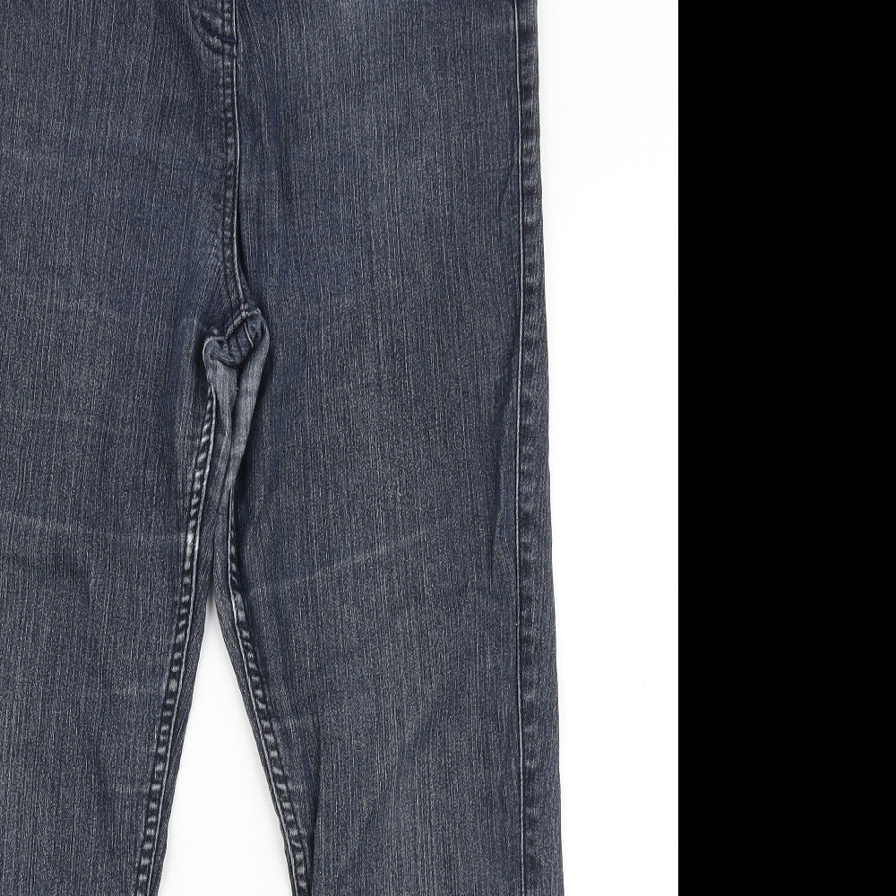George Womens Blue  Cotton Jegging Jeans Size 14 L27 in Regular