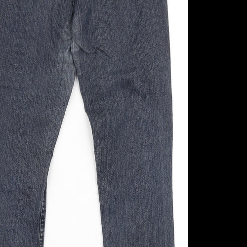 George Womens Blue  Cotton Jegging Jeans Size 14 L27 in Regular
