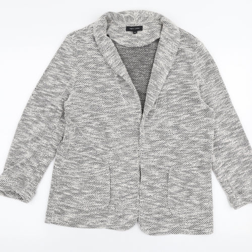 New Look Womens Grey   Jacket Blazer Size 10