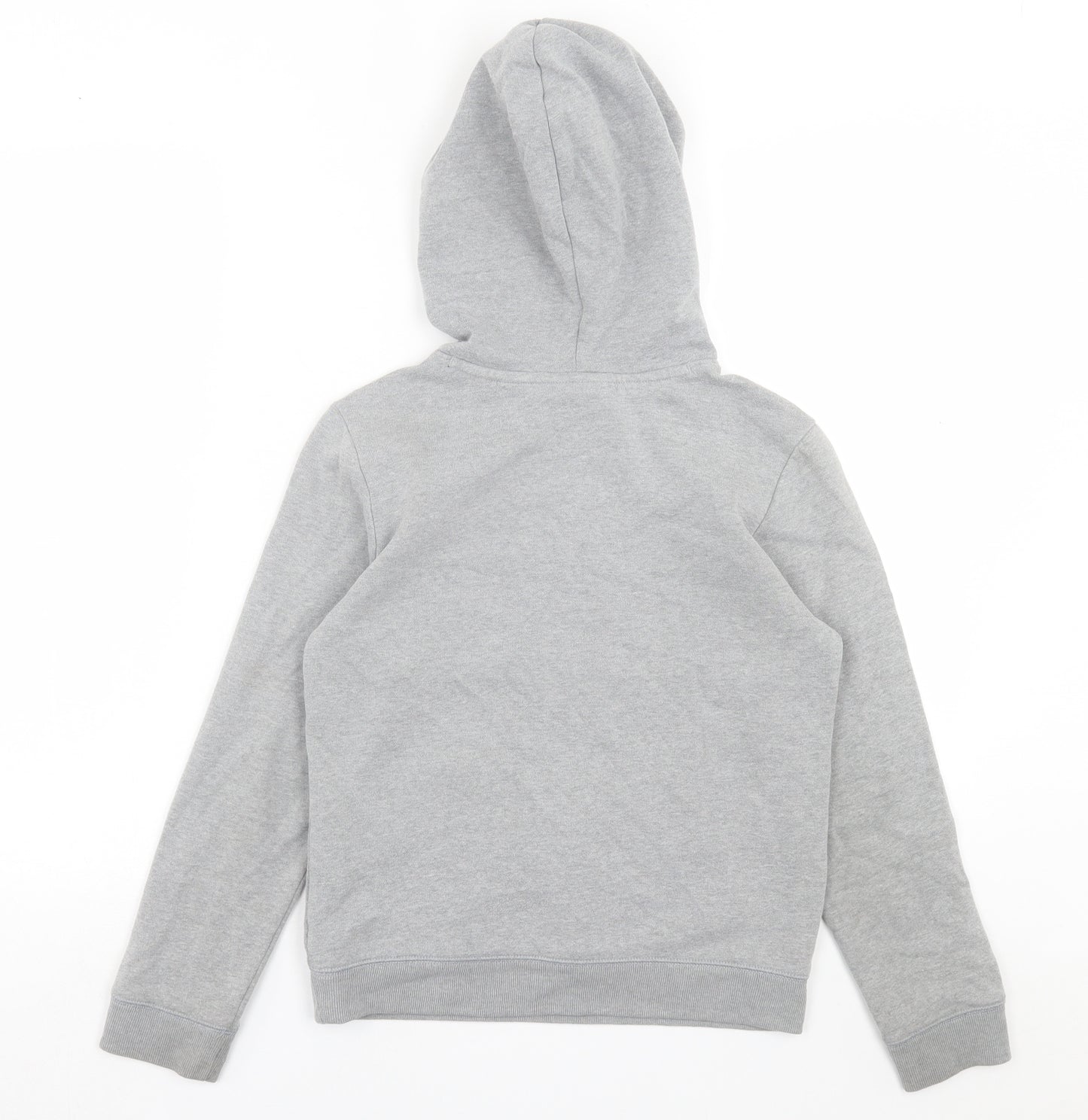 Under armour Boys Grey  Cotton Pullover Hoodie Size 10 Years  Pullover