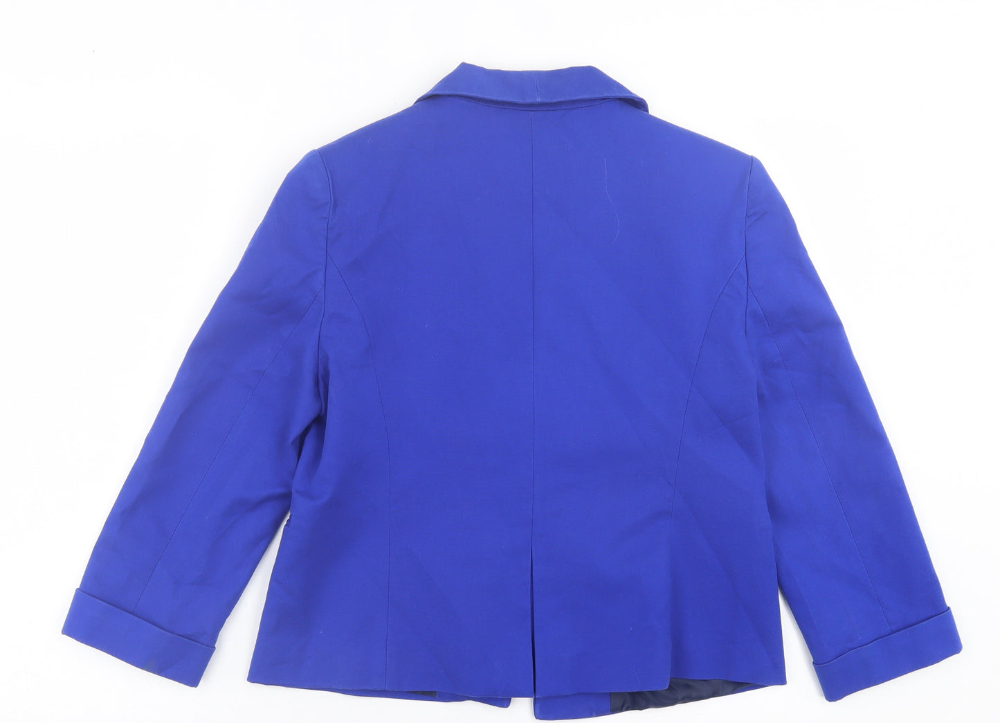 Debenhams Womens Blue   Jacket Blazer Size 14