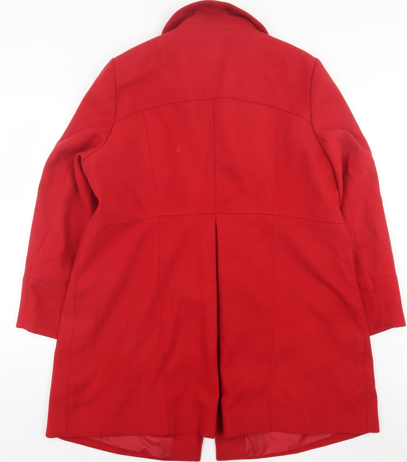 George Womens Red   Overcoat Coat Size 20  Button