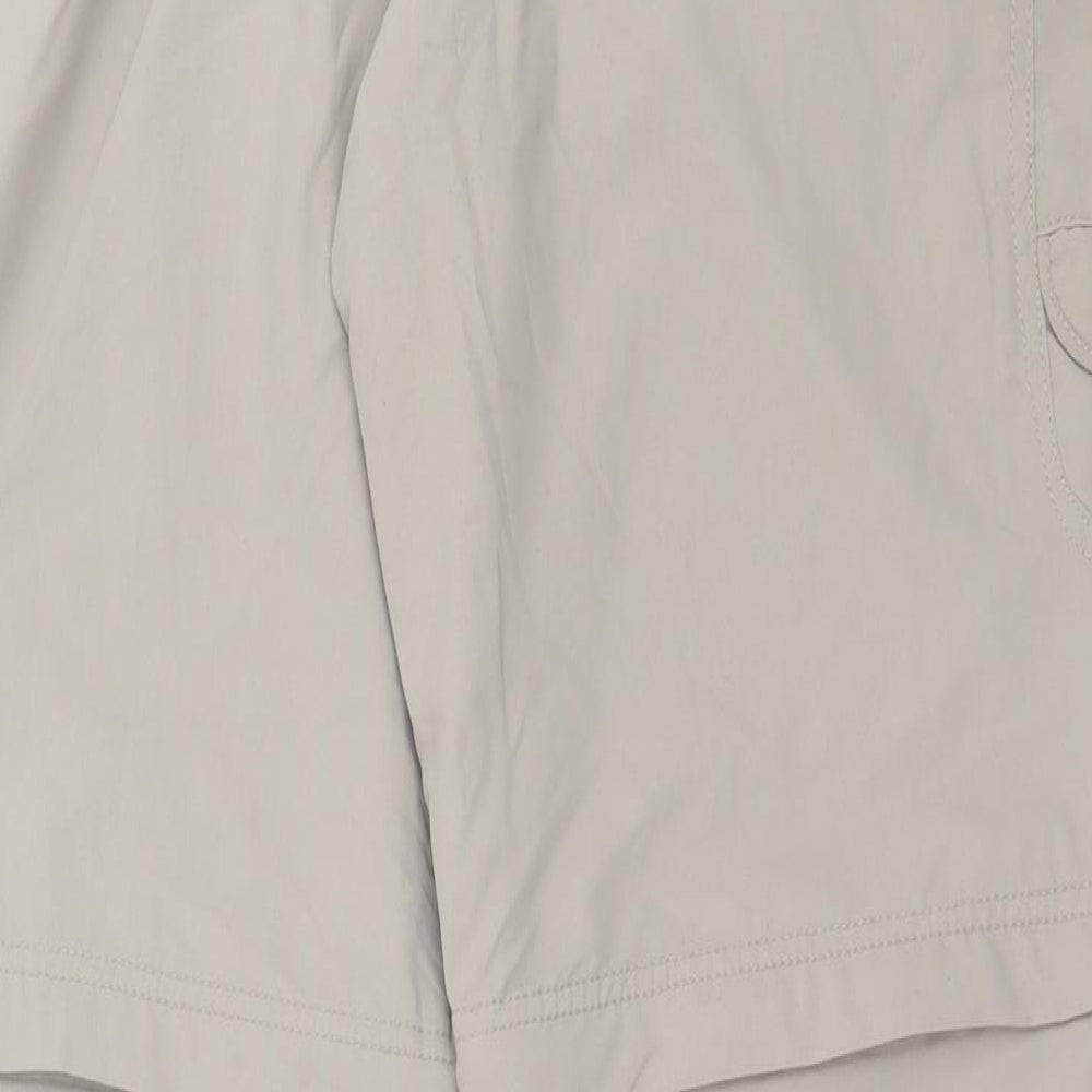 Craghoppers Womens Beige  Polyamide Cargo Trousers Size 18 L32 in Regular Button